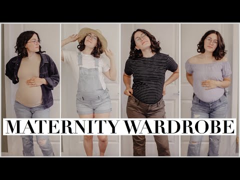 Spring Maternity Outfits || CAPSULE WARDROBE . https://aourl.me/s/7651ekt