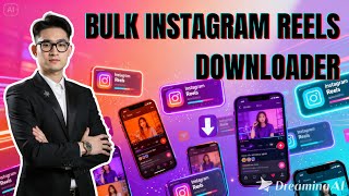 How to Download Instagram Reels in Bulk | Automation Tool Tutorial screenshot 1