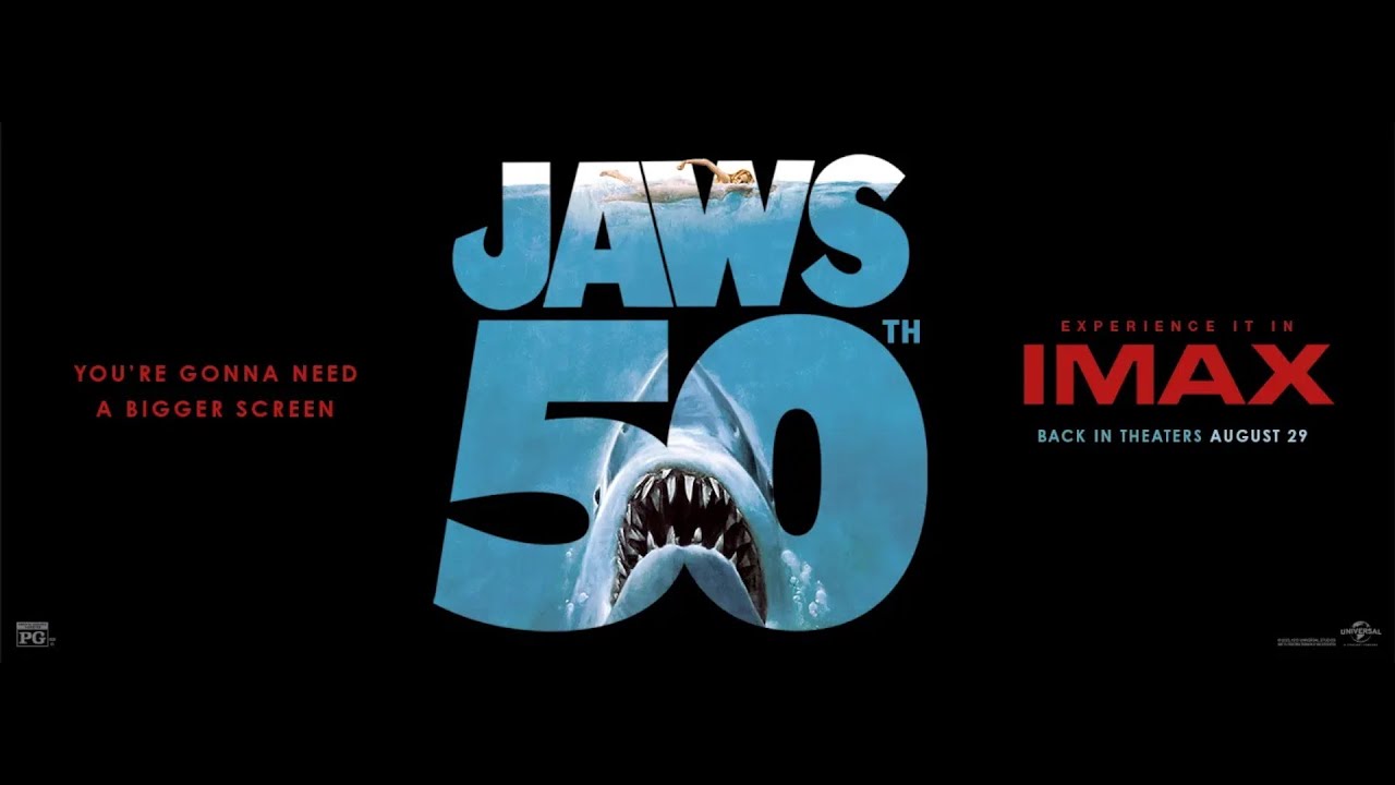 Jaws 50th Anniversary Official Trailer Experience It In IMAX Universal Pictures Amblin Entertainment