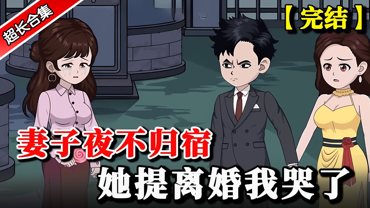 🔥全集《妻子夜不归宿，她提离婚我哭了》 辅佐妻子创业成功后将我抛之脑后，在我查出绝症当天，她主动提出离婚.. #沙雕動畫 #情感 #動漫 #水星漫改 #反转 #沙雕动画