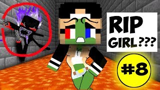 Monster School : ENDERMAN BECAME EVIL VILLAIN PART 8 - GIRL DIES? - Monster School