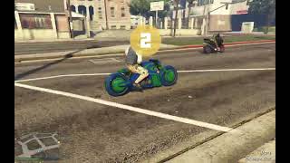 Grand Theft Auto V Online Motorcycle Race 1