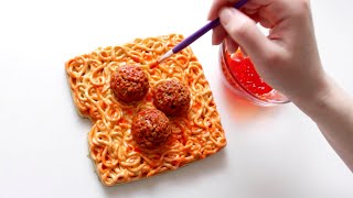 Spaghetti and Meatballs Cookie Decorated With Royal Icing | April Fool's Day Prank Idea by SweetAmbsCookies 2,162 views 1 month ago 1 minute, 48 seconds