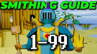 A Complete 1-99 Smithing Guide 2024 [OSRS]