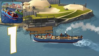 Port City: Ship Tycoon - Gameplay Walkthrough part 1(iOS, Android) screenshot 4