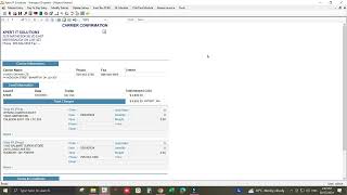 CARRIER CONFIRMATION AND CARRIER PAYMENT