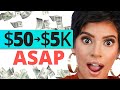 5 Ways to turn $50 to $5,000/Month ASAP | Marissa Romero