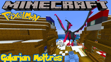 HOW TO FIND GALARIAN MOLTRES IN PIXELMON REFORGED - MINECRAFT GUIDE - VERSION 9.0.11