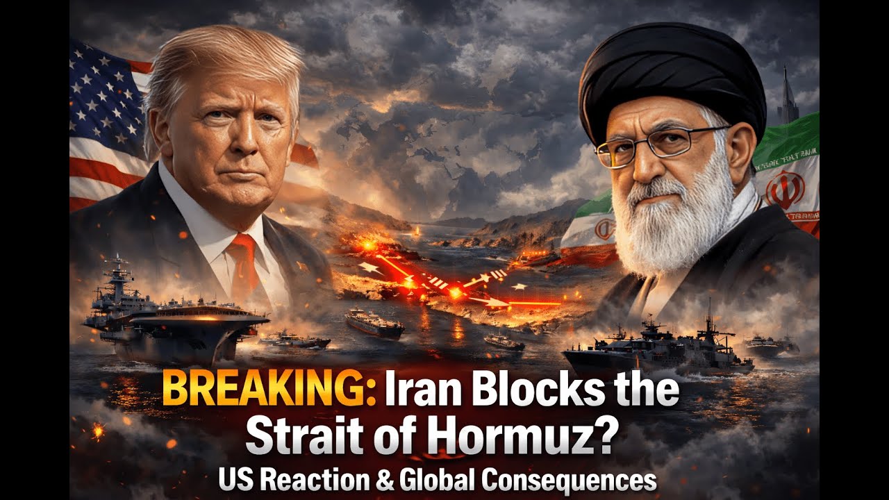 Breaking: Iran Blocks the Strait of Hormuz?What the US Will Do Next ...