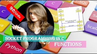 SOCKET Programming in C FUNCTIONS Explanation in HINDI URDU