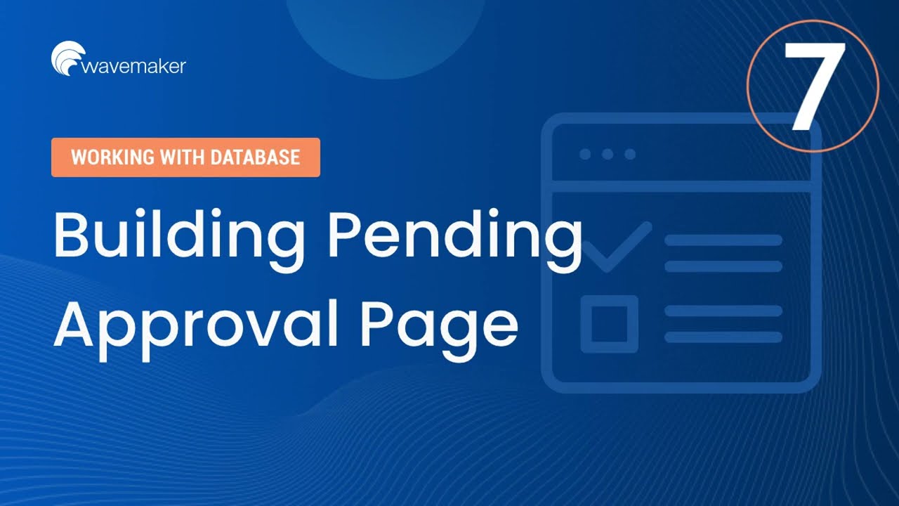 Building Pending Approval Page