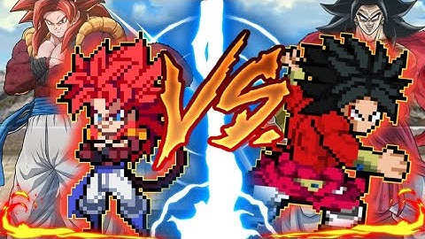 [#SuperSaiyansCollab] - Gogeta (ssj4) vs Broly (ssj4)