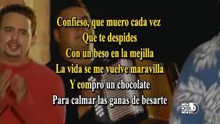 ENTREGAME TU AMOR   LOS INQUIETOS DEL VALLENATO KARAOKE