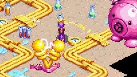 Spyro - Attack of the Rhynocs (GBA) Gameplay in 1 Minute