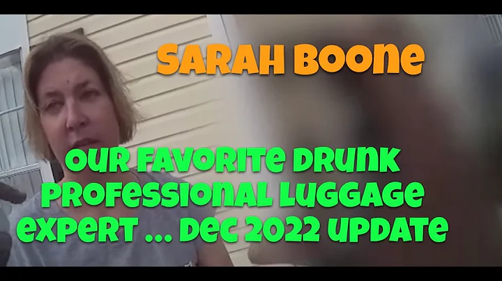 SARAH BOONE - Our favorite DRUNK!!!
