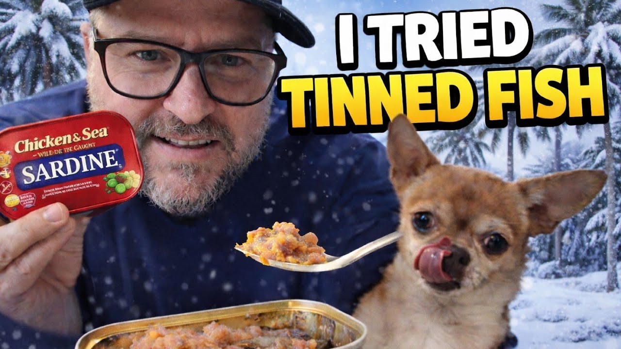  I Tried Tinned Fish So You Don’t Have To😅  ft. Zeus 🐕