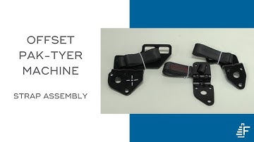 Strap Assembly Tying Pak-Tyer Offset Tying Machine