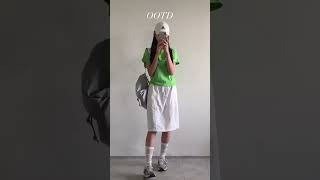 여름 옷 준비??? shorts ootd 여름코디 개강룩 대학생코디 데일리룩 오오티디 출근룩