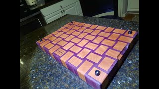 Basket Weave Cutting Board