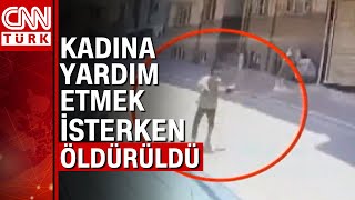 İstanbul'da akıl almaz olay! Kadına yardım etmek isterken kurşunların hedefi oldu