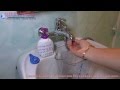 Обзор водосберегающих Итальянских насадок на кран (экономитель воды)