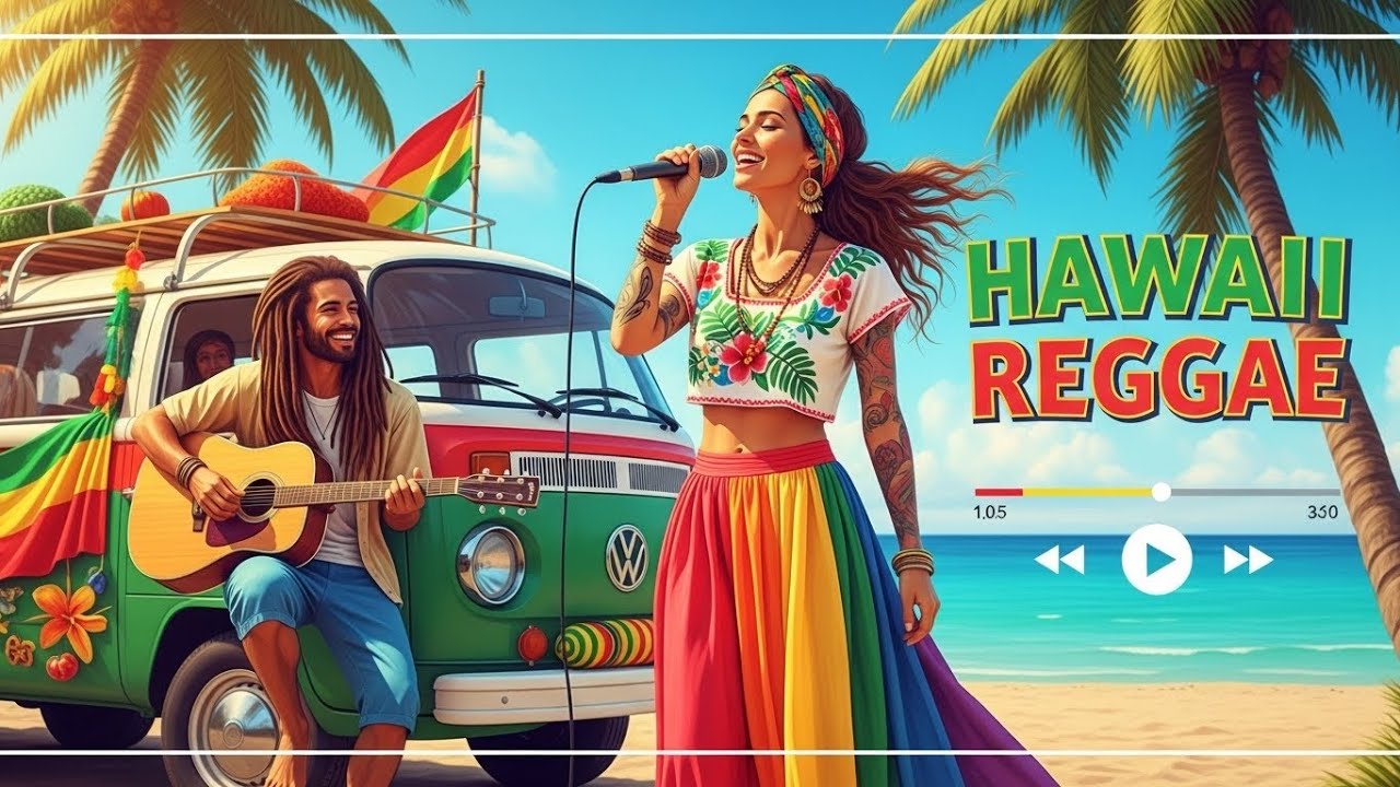 Island Calm Reggae – Soft Instrumental Riddims for Work, Relaxation & Vibes