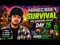 Minecraft Survival Series Day 15/365💥in Hindi 🔥 New Adventure &amp; Epic Mining! | HimxCraft