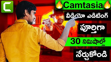 Camtasia Video Editing Tutorial For YouTube 2021 | Alternate Filmora - Movavi - Final Cut Pro