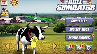 Bull Simulator 3D - HD Android Gameplay - Arcade games - Full HD Video (1080p) screenshot 1