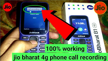 jio bharat phone me call recording kaise kare 2024 | jio bharat me call recording kaise kare | 2024