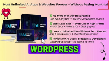 How to Launch Unlimited AI-Powered Sites in 2 Clicks  - Ai engine host review