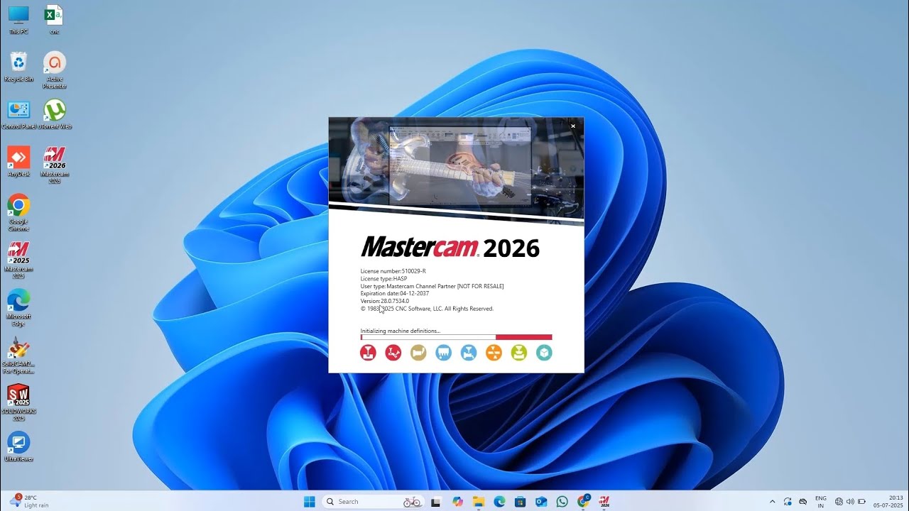 Mastercam 2026 install - YouTube
