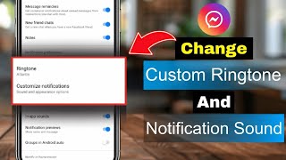 Cara Mengubah Nada Dering & Suara Notifikasi Khusus di Messenger | Pengaturan Suara Messenger 2025 screenshot 4