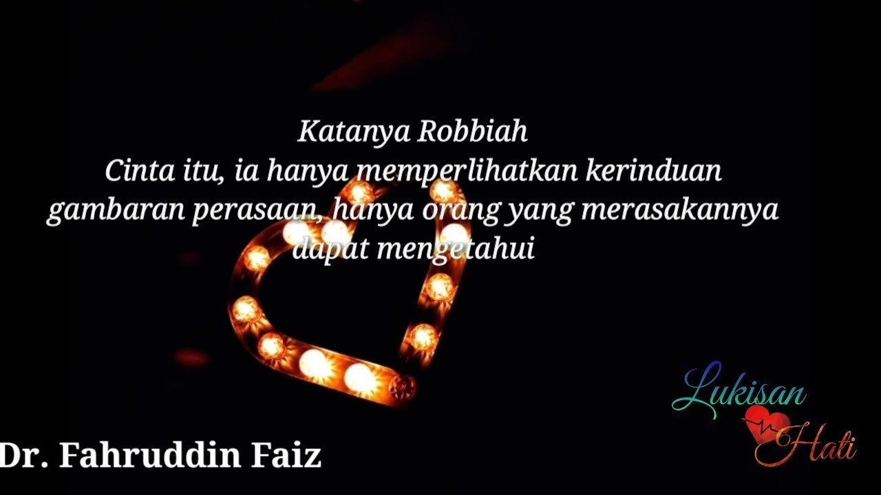 Tentang Cinta #Dr Fahrudin Faiz - YouTube