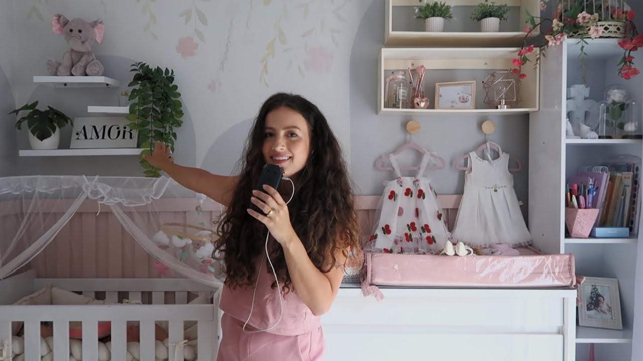 ASMR voz suave | o tão aguardado TOUR pelo quartinho da nenê #carolbilthauer