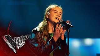 Overcoming adversity with the help of music | Darcie performs Bruises | The Voice Kids UK 2022