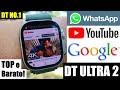 Melhor rplica do apple watch ultra 2 por menos de r300 smartwatch dt ultra 2 com sistema android