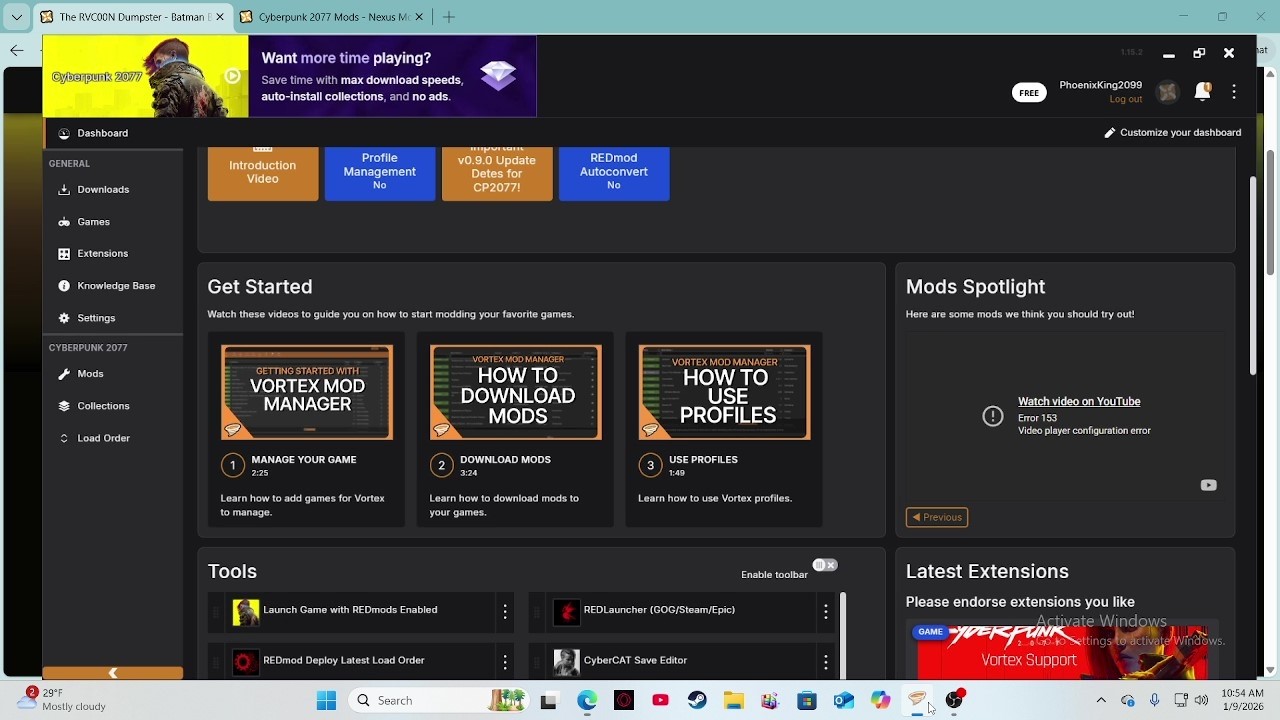 Easy to Use Guide for Nexus and Vortex Mod's