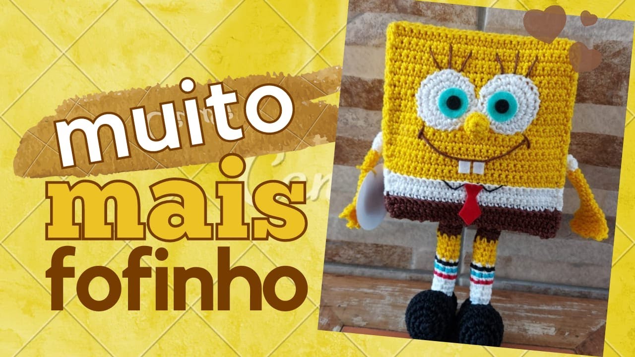 Bob Esponja Amigurumi - Parte 1