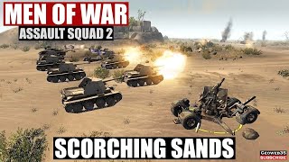 Assault Squad 2: Men of War Origins Blazing Lands 'Scorching Sands' WW2 Tanks