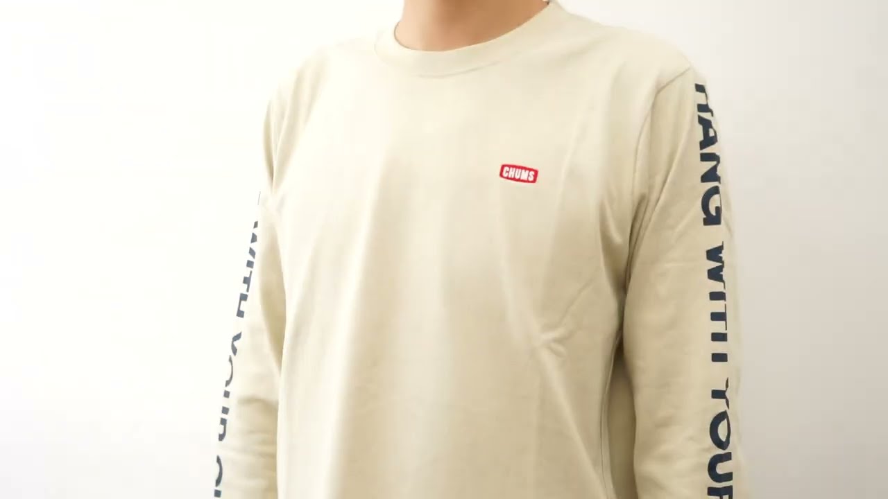 CHUMS チャムス ロンT 長袖 Tシャツ HWYC ブラッシュド ロングスリーブ 