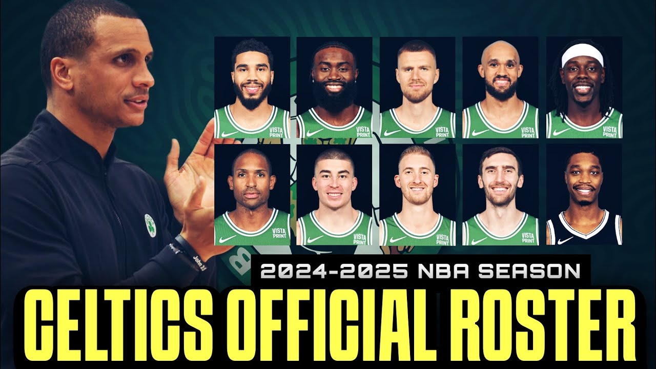 Celtics Roster Names Back to Back Champions? Boston Celtics Official Roster! MAS LUMAKAS PA ...