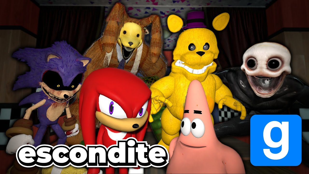 ESCONDITE REMIX en GARRY'S MOD 😈🔥