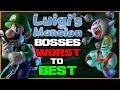 Ranking Every Luigi's Mansion Boss!