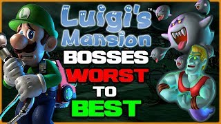 Ranking Every Luigi's Mansion Boss!