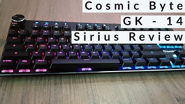 Cosmic byte cb gk 14 Sirius Review | Wireless Mechanical Keyboard | Under 5000Rs | TKL