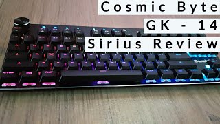 Cosmic byte cb gk 14 Sirius Review | Wireless Mechanical Keyboard | Under 5000Rs | TKL