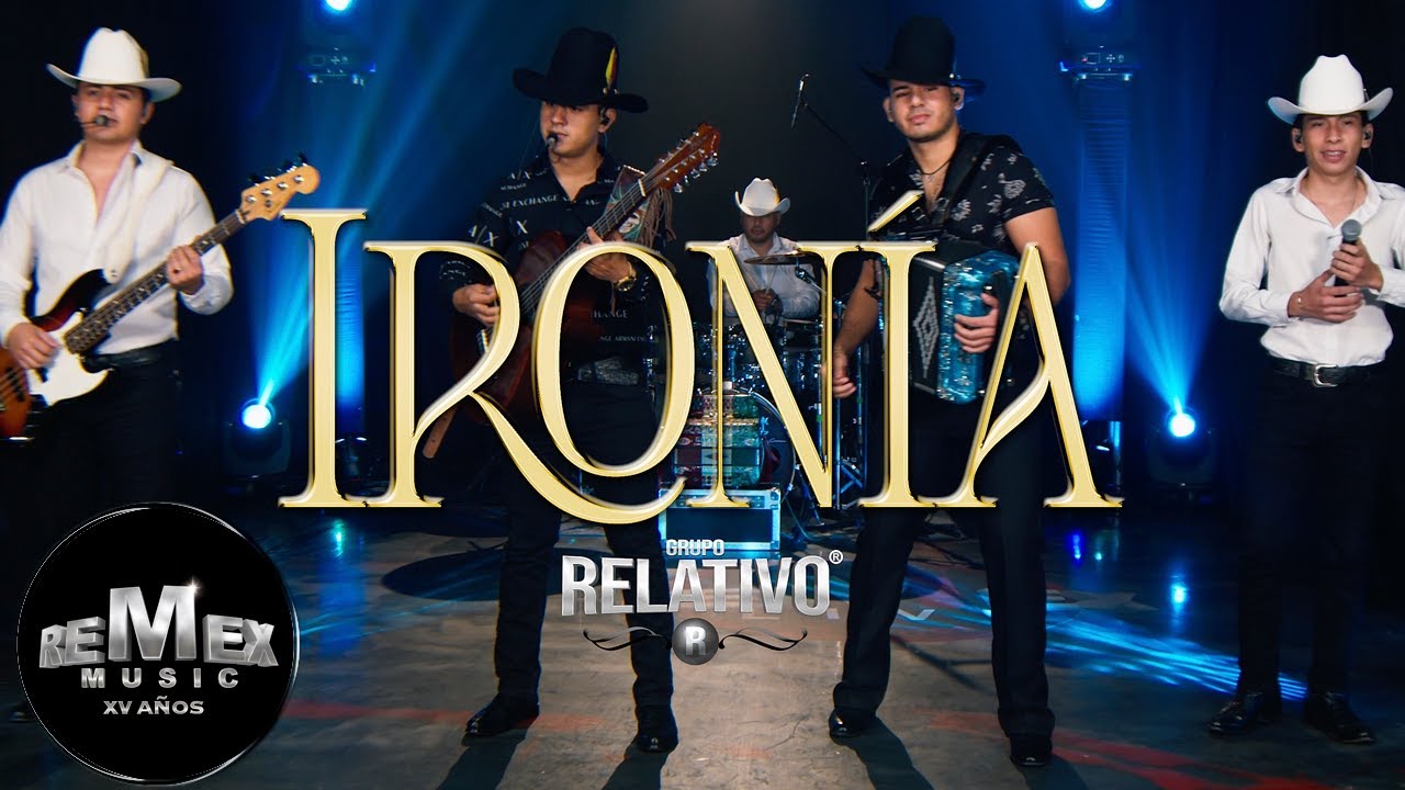Grupo Relativo - Ironía En Vivo (Video Oficial)