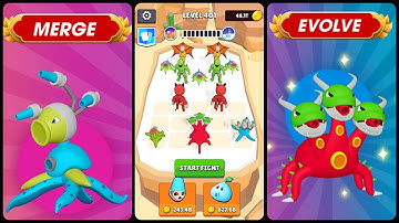 Merge Monster Plant Evolution Mobile Game | Gameplay Android & Apk
