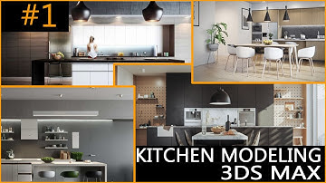 kitchen modeling tutorial 3ds max and vray next in hindi | Atul Rankawat | Career Hacks